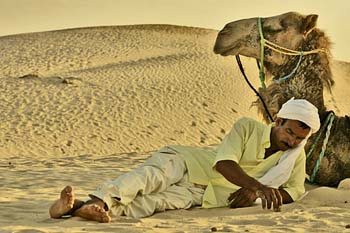 Beduino al riposo