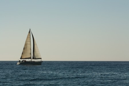 sailing on wind waves