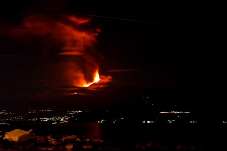 The big volcano said... MAGMA!