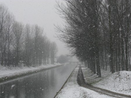 Neve sul canale