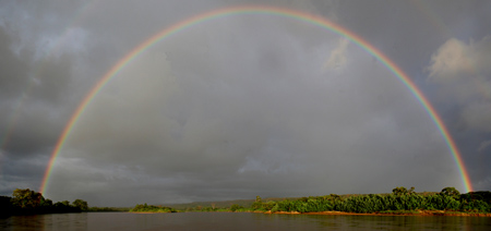 under the rainbow