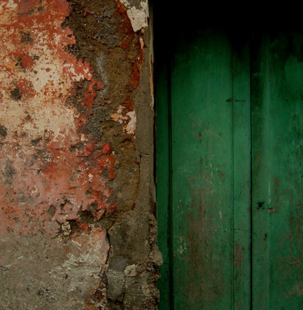 Coral and Green