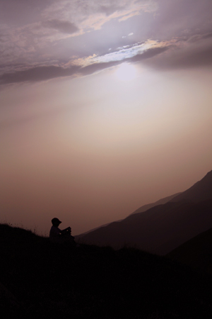 Tramonto in Abruzzo