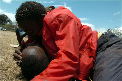Kibera bambini di strada
