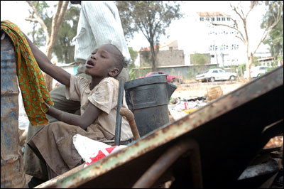 Kibera bambini di strada