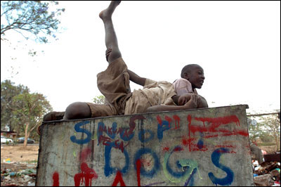 Kibera bambini di strada